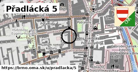 Přadlácká 5, Brno