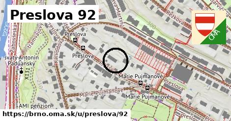 Preslova 92, Brno