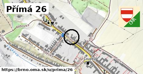 Přímá 26, Brno