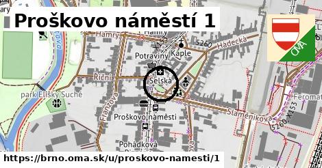 Proškovo náměstí 1, Brno