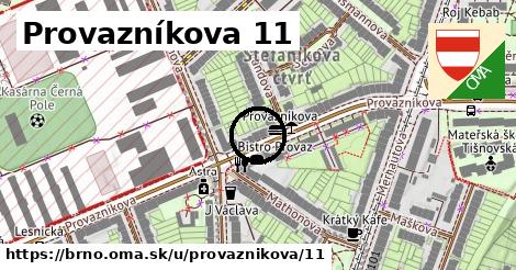 Provazníkova 11, Brno