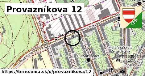 Provazníkova 12, Brno