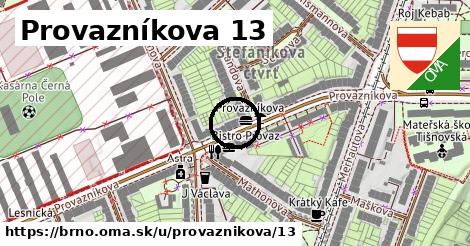 Provazníkova 13, Brno