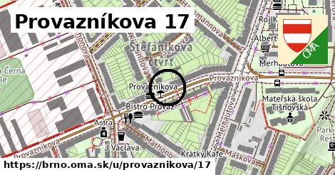 Provazníkova 17, Brno