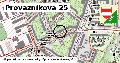 Provazníkova 25, Brno