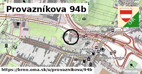 Provazníkova 94b, Brno