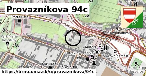 Provazníkova 94c, Brno