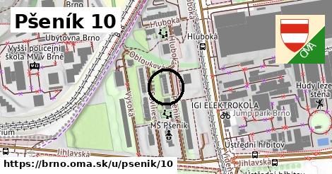 Pšeník 10, Brno