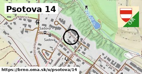 Psotova 14, Brno