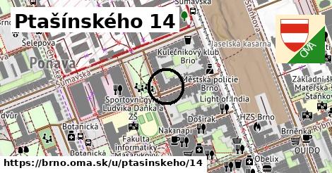 Ptašínského 14, Brno