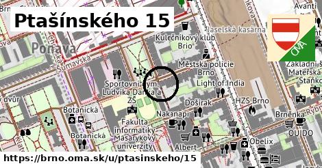 Ptašínského 15, Brno