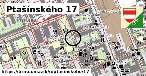 Ptašínského 17, Brno