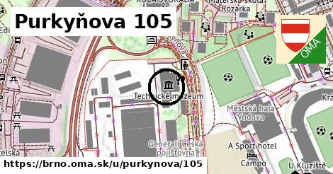 Purkyňova 105, Brno