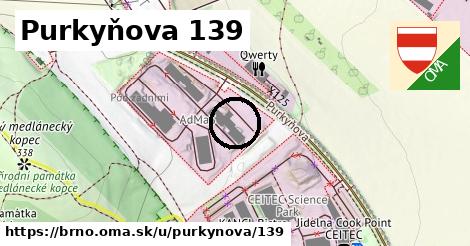 Purkyňova 139, Brno