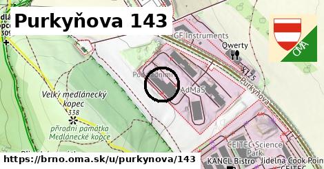 Purkyňova 143, Brno