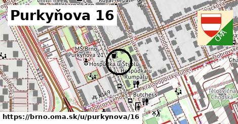 Purkyňova 16, Brno