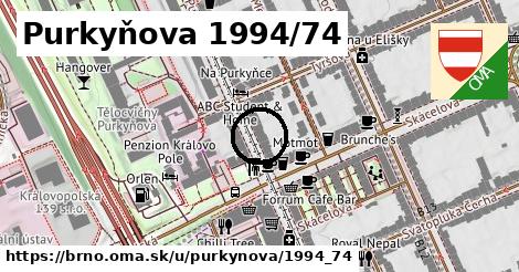 Purkyňova 1994/74, Brno