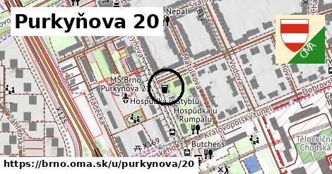 Purkyňova 20, Brno