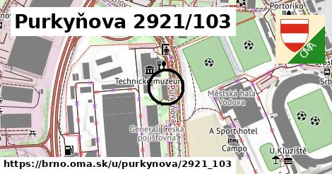 Purkyňova 2921/103, Brno