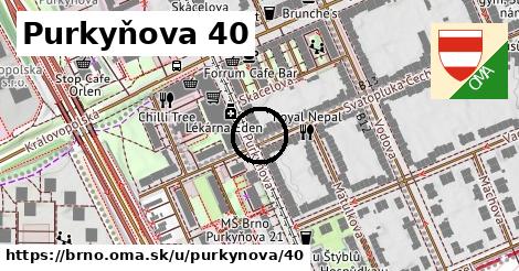 Purkyňova 40, Brno