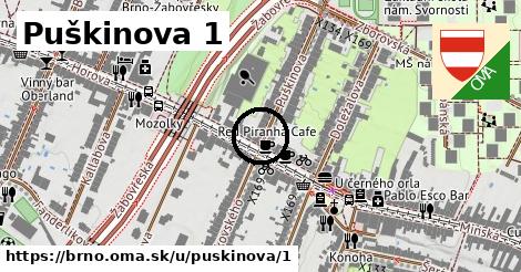 Puškinova 1, Brno