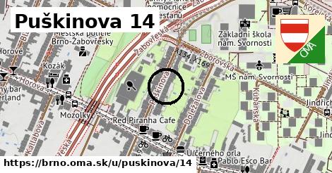 Puškinova 14, Brno