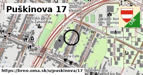 Puškinova 17, Brno