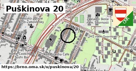 Puškinova 20, Brno