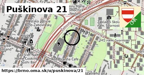 Puškinova 21, Brno
