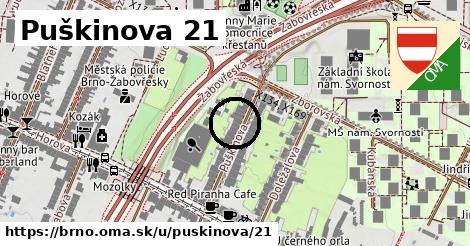 Puškinova 21, Brno