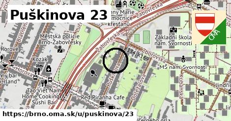 Puškinova 23, Brno