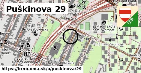 Puškinova 29, Brno