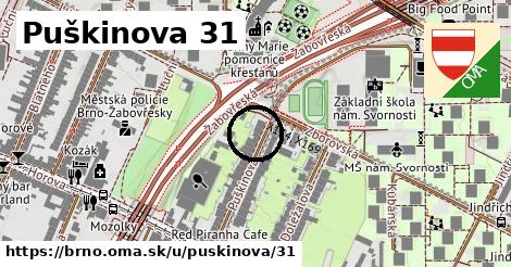 Puškinova 31, Brno