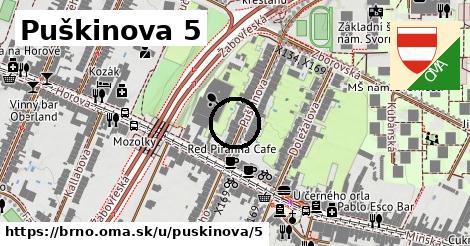 Puškinova 5, Brno