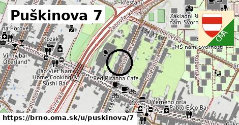 Puškinova 7, Brno