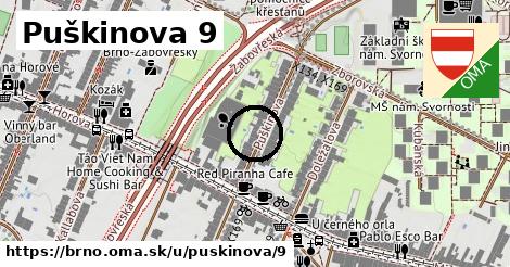 Puškinova 9, Brno