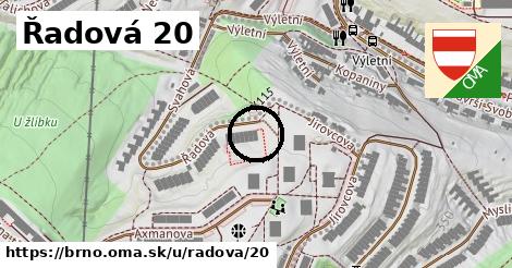 Řadová 20, Brno