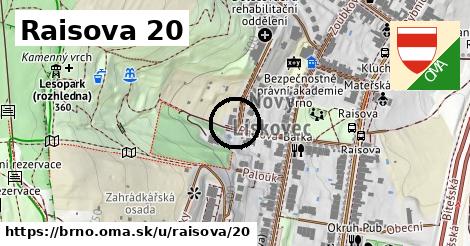 Raisova 20, Brno