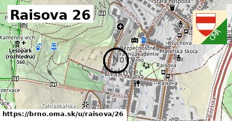 Raisova 26, Brno