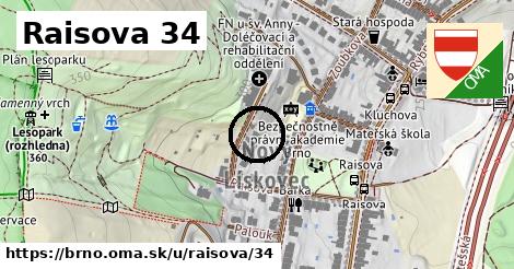 Raisova 34, Brno