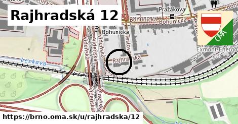 Rajhradská 12, Brno