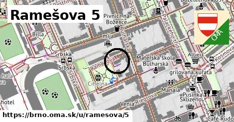 Ramešova 5, Brno