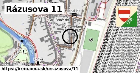 Rázusova 11, Brno