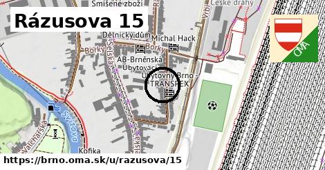 Rázusova 15, Brno