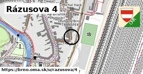 Rázusova 4, Brno