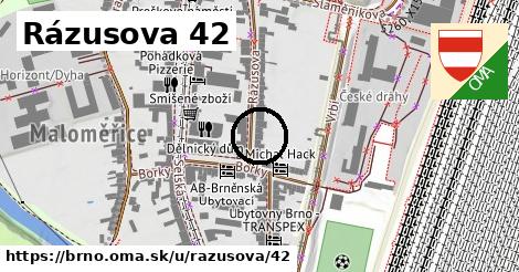 Rázusova 42, Brno