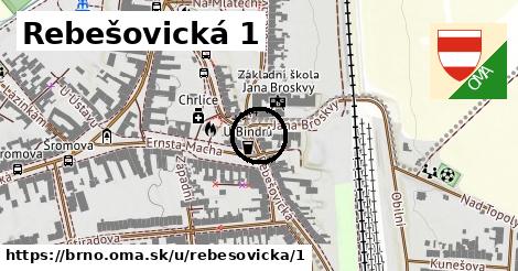 Rebešovická 1, Brno