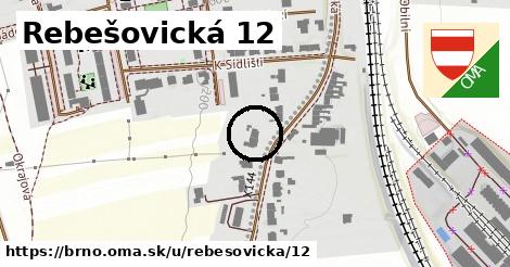 Rebešovická 12, Brno