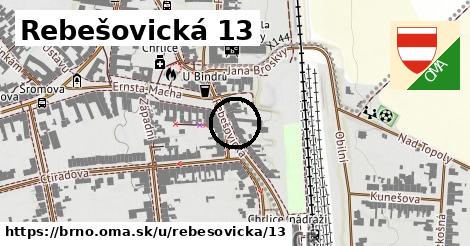 Rebešovická 13, Brno