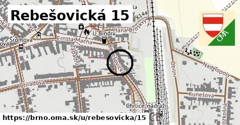 Rebešovická 15, Brno